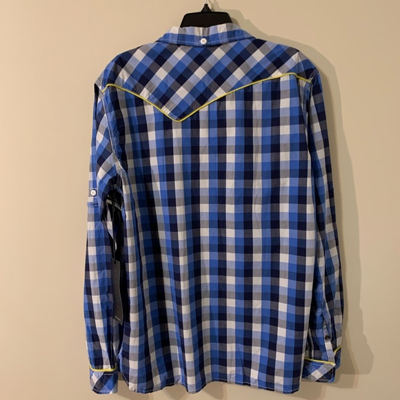 Syn Jeans Men’s Snap Front Shirt - Picture 13 of 16